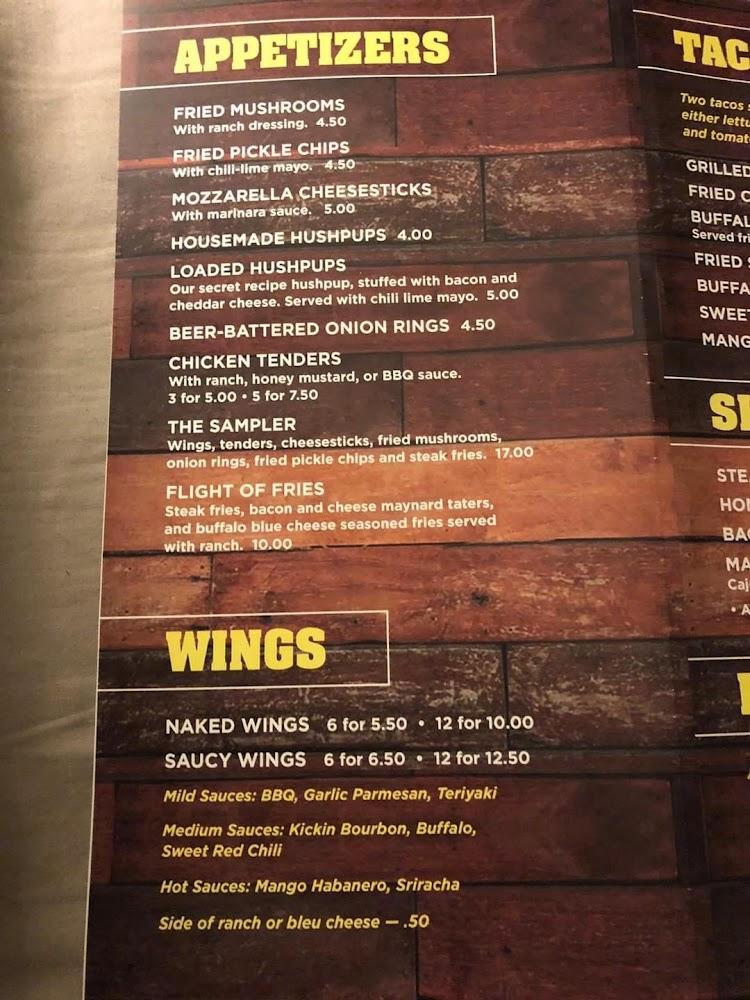 Bluegrass Tavern Menu image 3